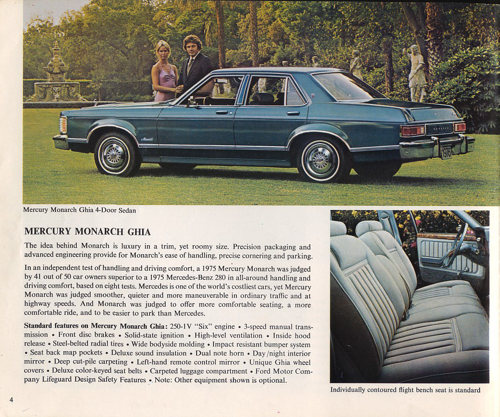 1976 Lincoln Mercury Brochure Page 30
